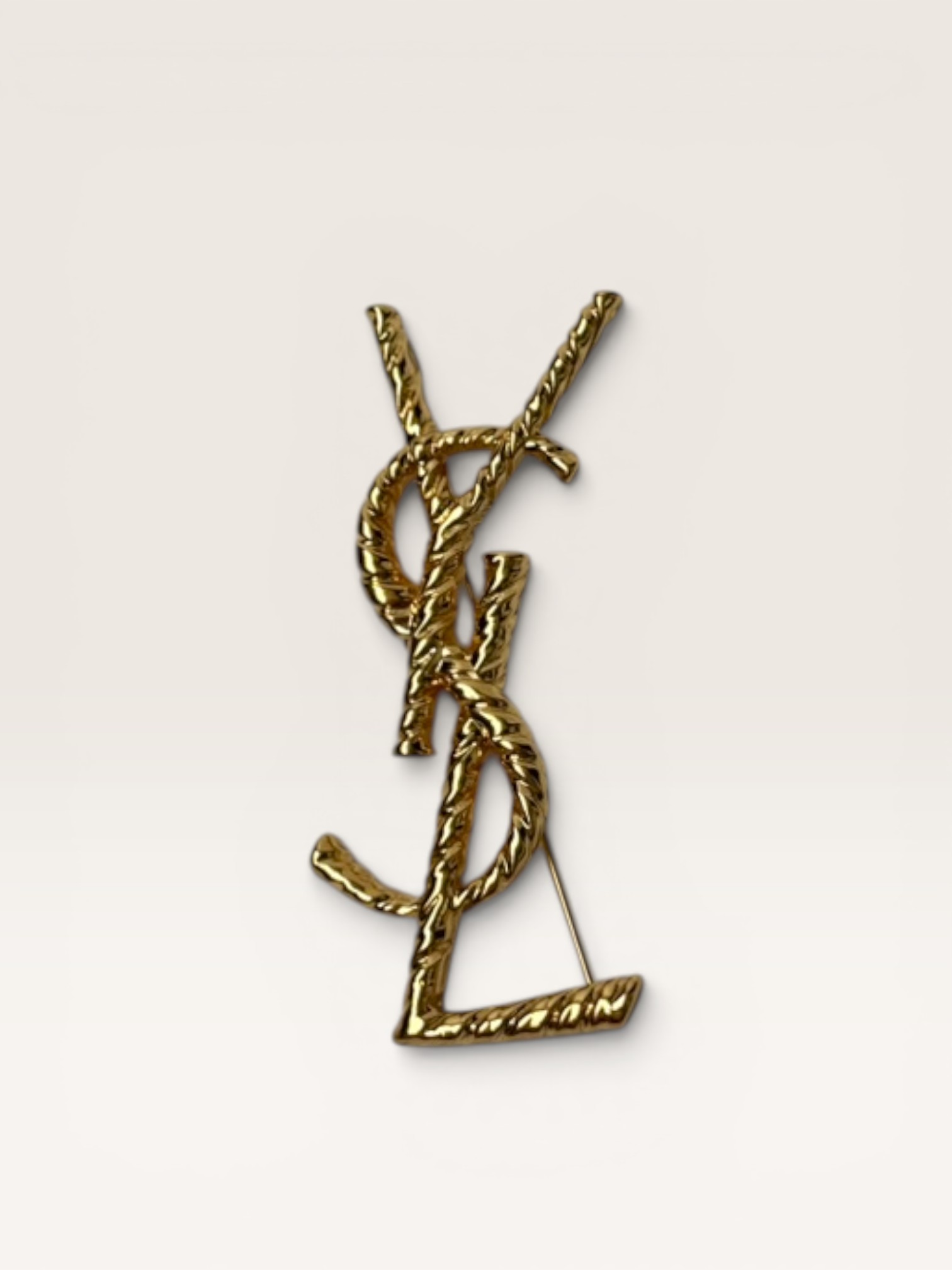 Saint Laurent Brooch