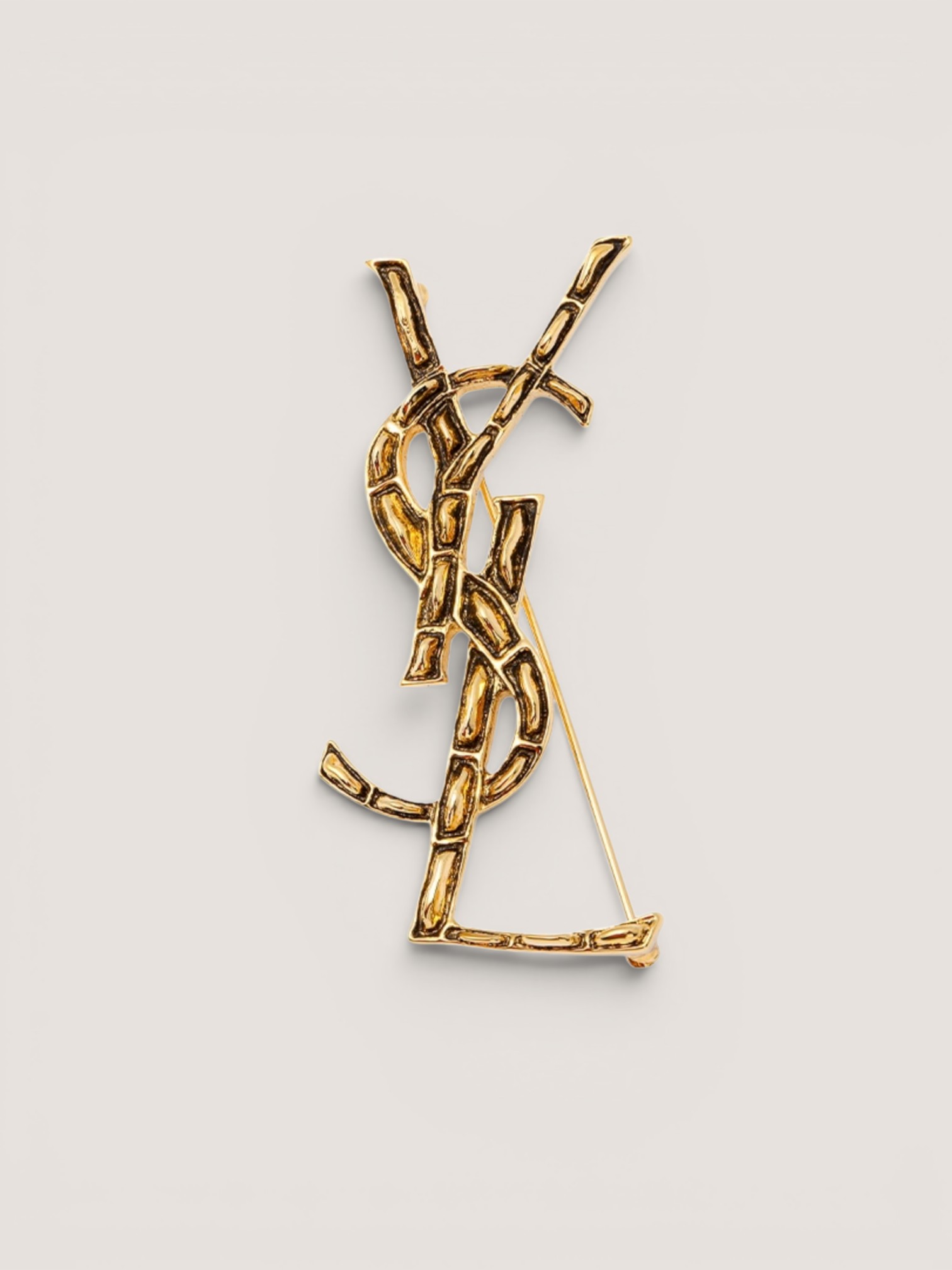 Saint Laurent Brooch